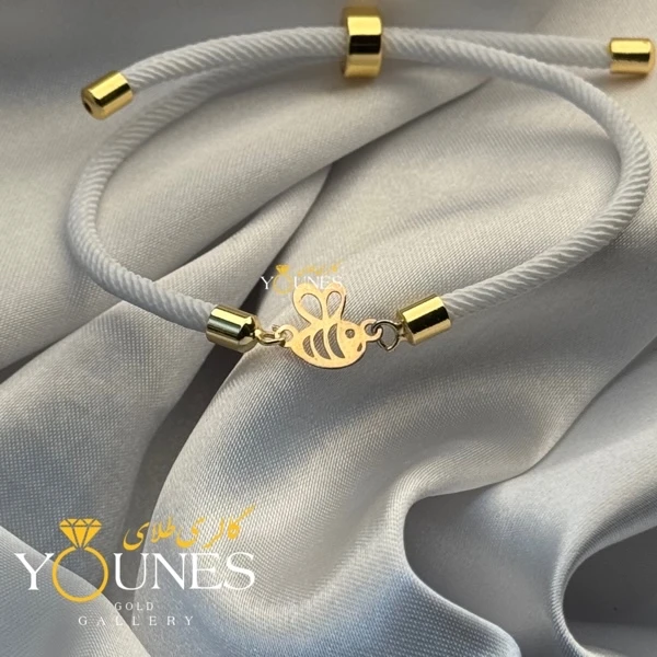 دستبند زنبور لیزری طلا